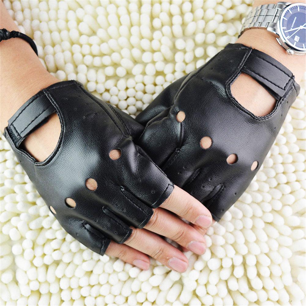 Unisex Half-Finger Gloves Thea - огляд і ціна Leather Driving Glove