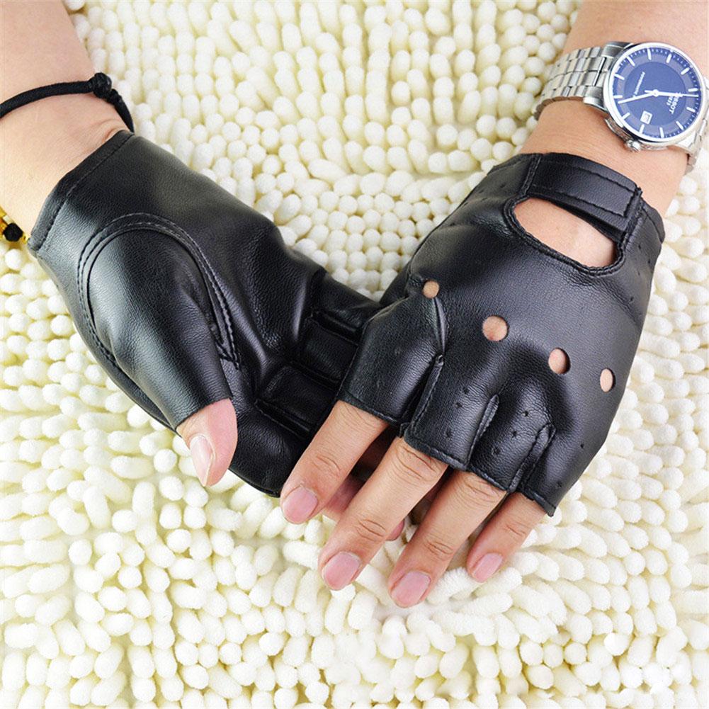 Unisex Half-Finger Gloves Thea - огляд і ціна Leather Driving Glove