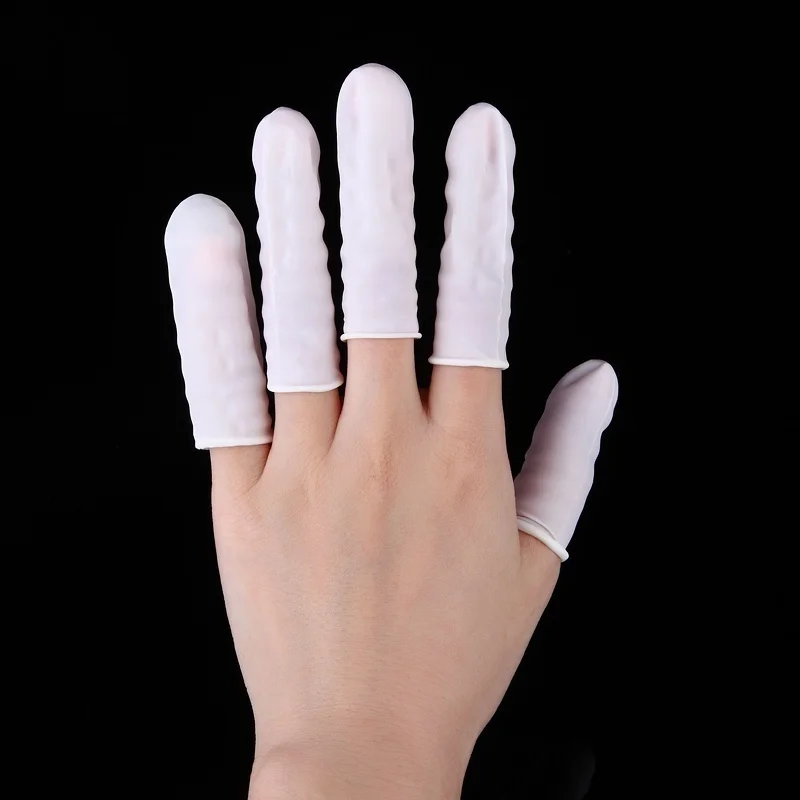 100Pcs Disposable Latex Finger - огляд і ціна Latex Disposable Glove