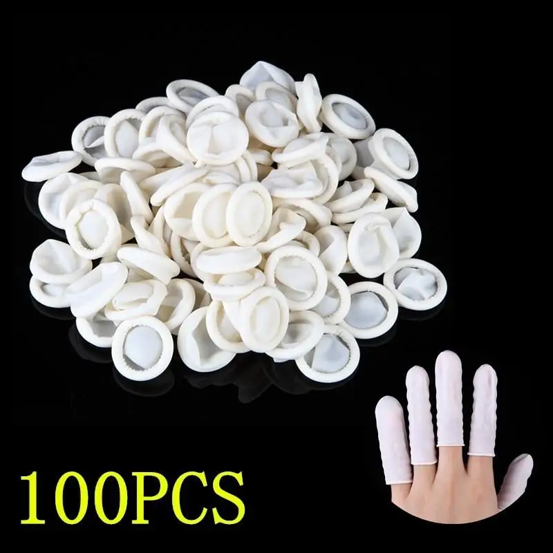 100Pcs Disposable Latex Finger - огляд і ціна Latex Disposable Glove