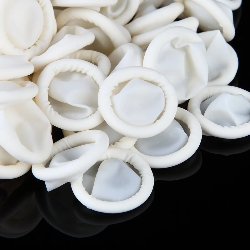 100Pcs Disposable Latex Finger - огляд і ціна Latex Disposable Glove