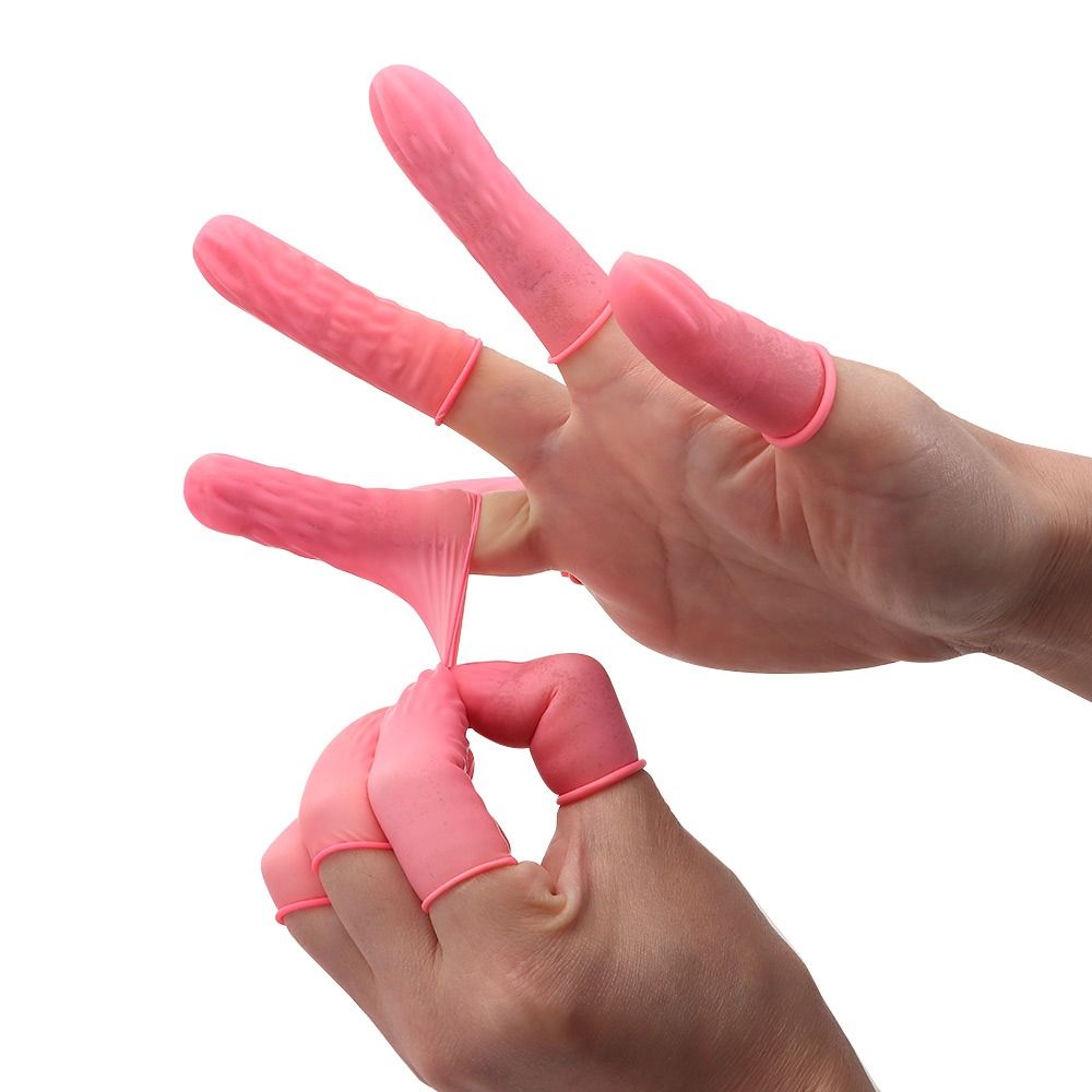 100PCS Disposable Finger Cover - огляд і ціна Latex Disposable Glove