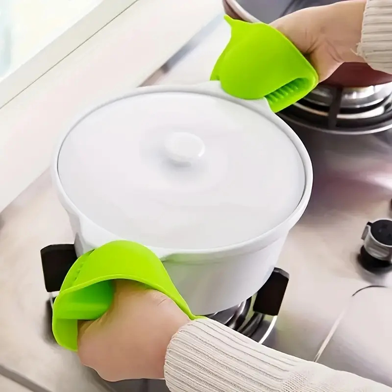 2Pcs Silicone Pot Holder Glove - огляд і ціна Oven Mitt Silicone