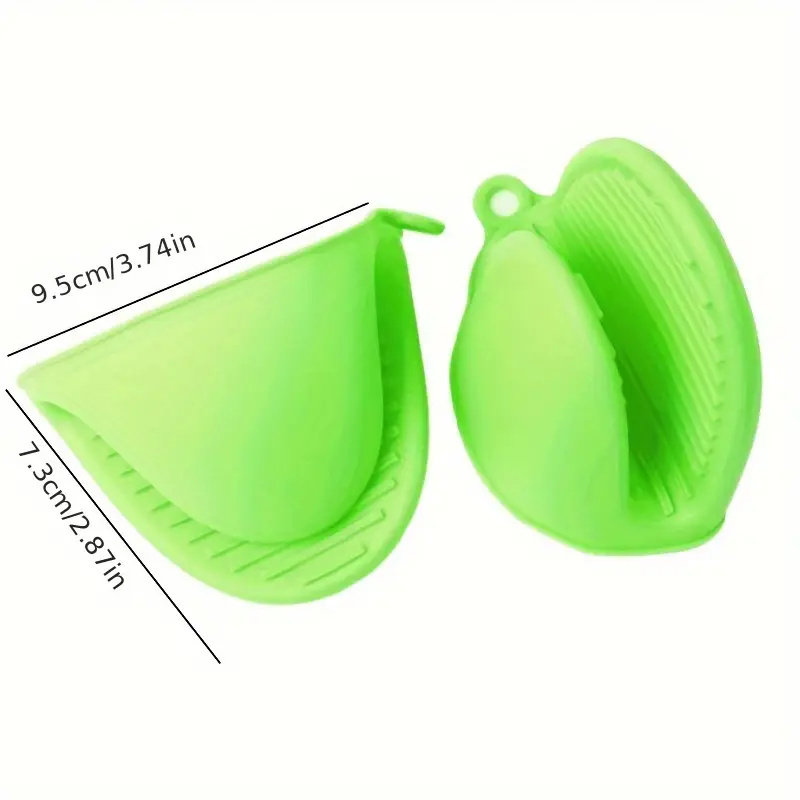 2Pcs Silicone Pot Holder Glove - огляд і ціна Oven Mitt Silicone