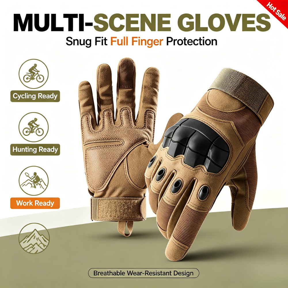 Summer Motorcycle Gloves Full  - огляд і ціна Motorcycle Glove Knuckle