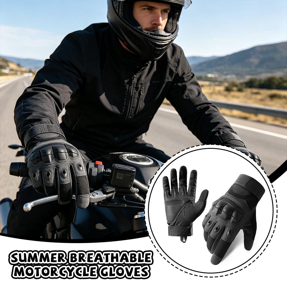 Summer Motorcycle Gloves Full  - огляд і ціна Motorcycle Glove Knuckle
