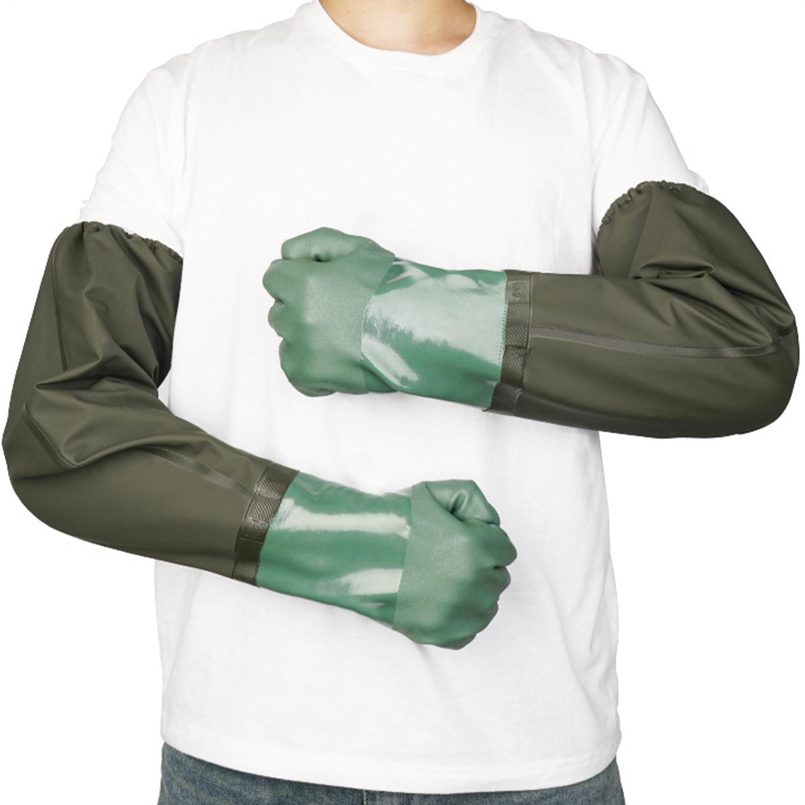 Waterproof Rubber Gloves Long  - огляд і ціна Rubber Glove Cleaning