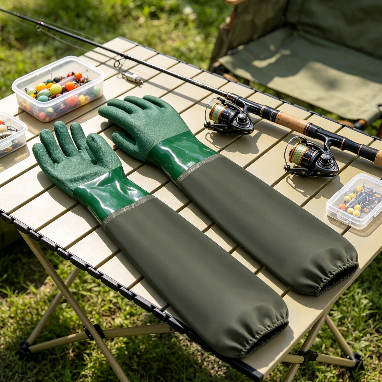 Waterproof Rubber Gloves Long  - огляд і ціна Rubber Glove Cleaning