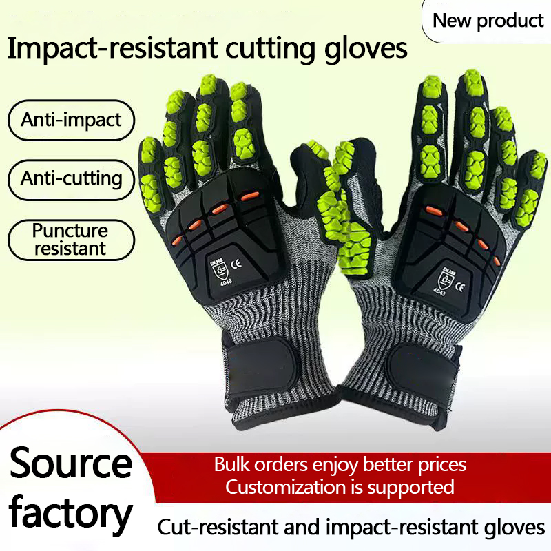 HPPE anti-cutting gloves, TPR  - огляд і ціна Cut Resistant Glove