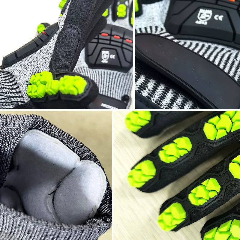 HPPE anti-cutting gloves, TPR  - огляд і ціна Cut Resistant Glove