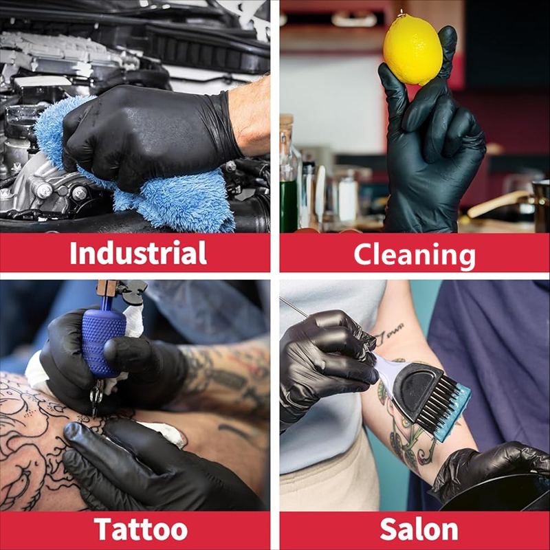 Disposable Nitrile Waterproof  - огляд і ціна Nitrile Mechanic Glove