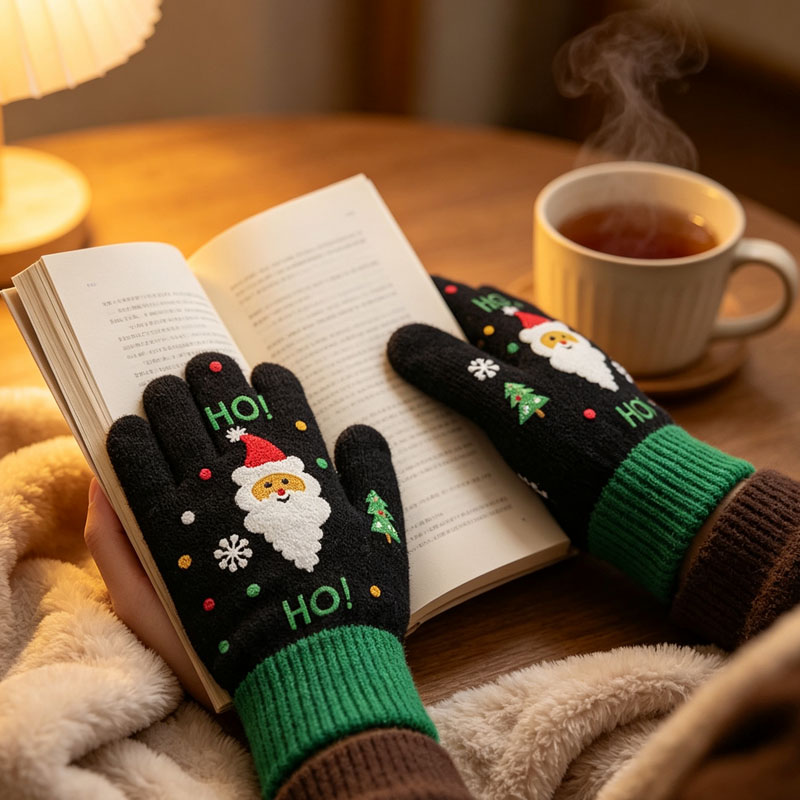 1-20Pairs Winter Knit Gloves T - огляд і ціна Wool Glove Lined