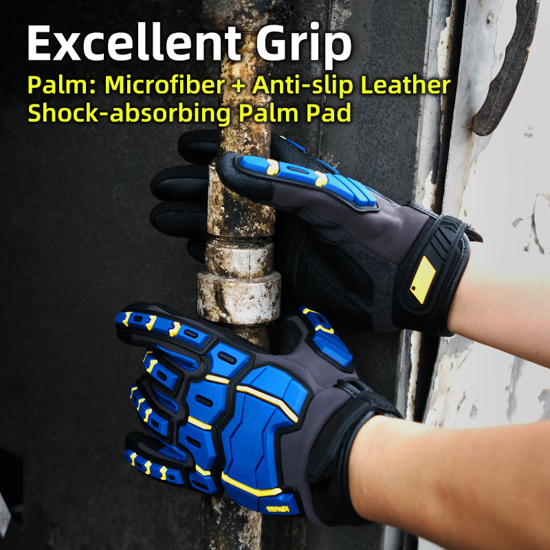 TPR Impact Resistant Work Glov - огляд і ціна Work Glove Impact