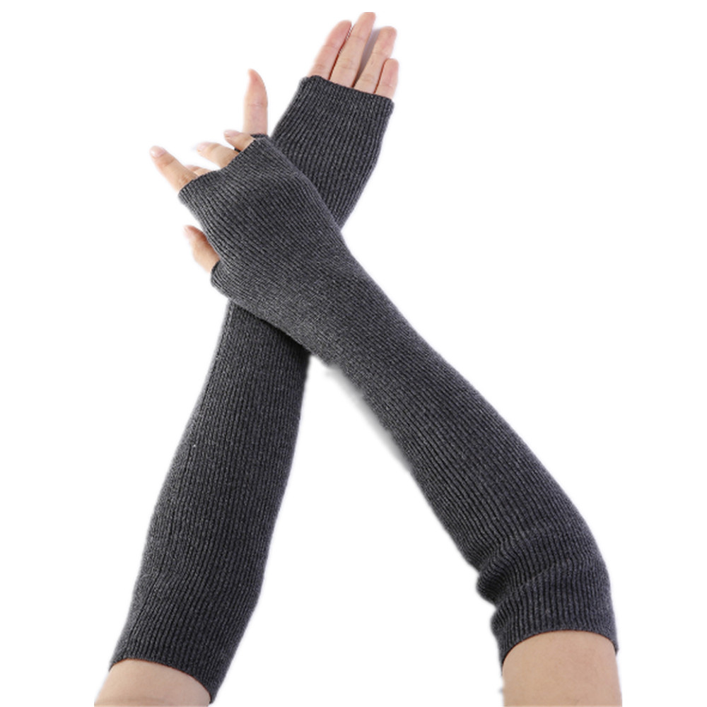 Unisex Men Ladies Fingerless G - огляд і ціна Fingerless Glove Knit