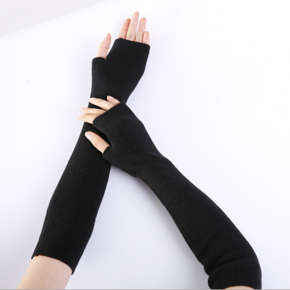 Unisex Men Ladies Fingerless G - огляд і ціна Fingerless Glove Knit