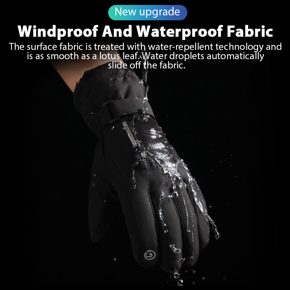 Men Winter Waterproof Cycling  - огляд і ціна Ski Glove Waterproof