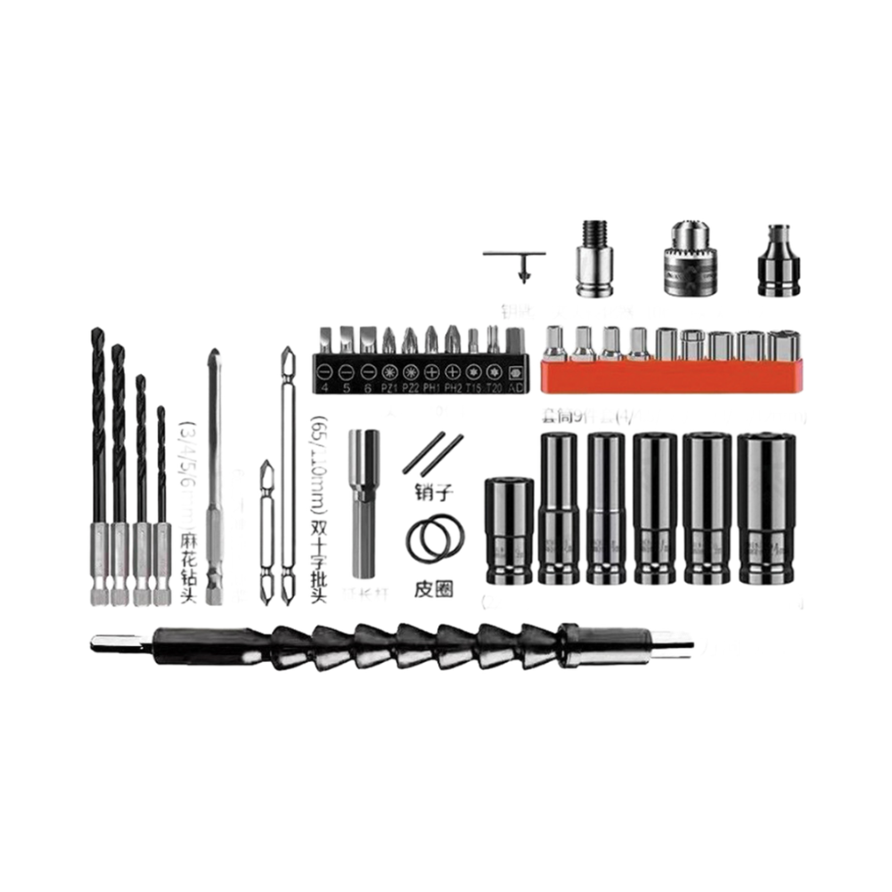 42 Piece Socket Set 1/2 Inch f - огляд і ціна Work Glove Impact