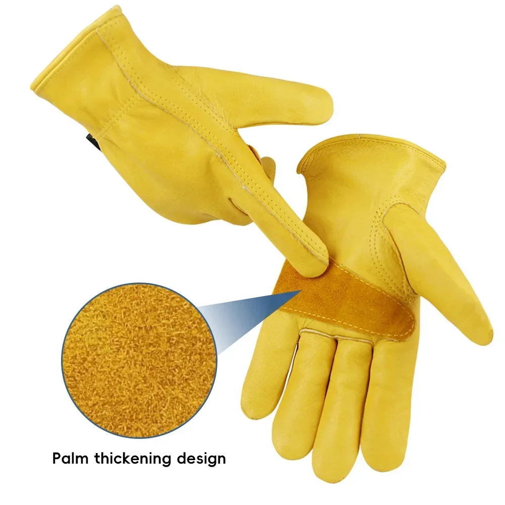 Leather Work Safe Gloves for G - огляд і ціна Leather Driving Glove