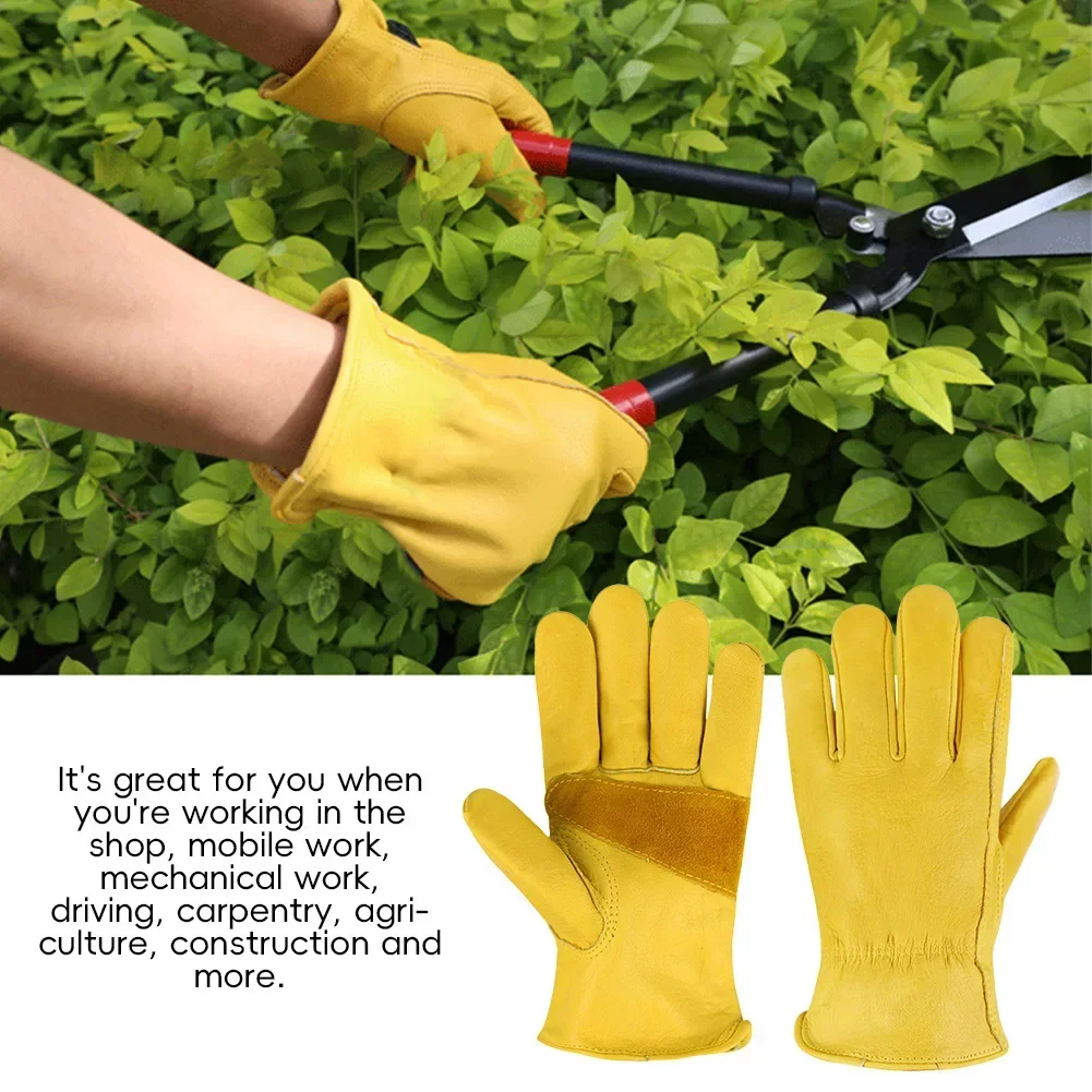 Leather Work Safe Gloves for G - огляд і ціна Leather Driving Glove
