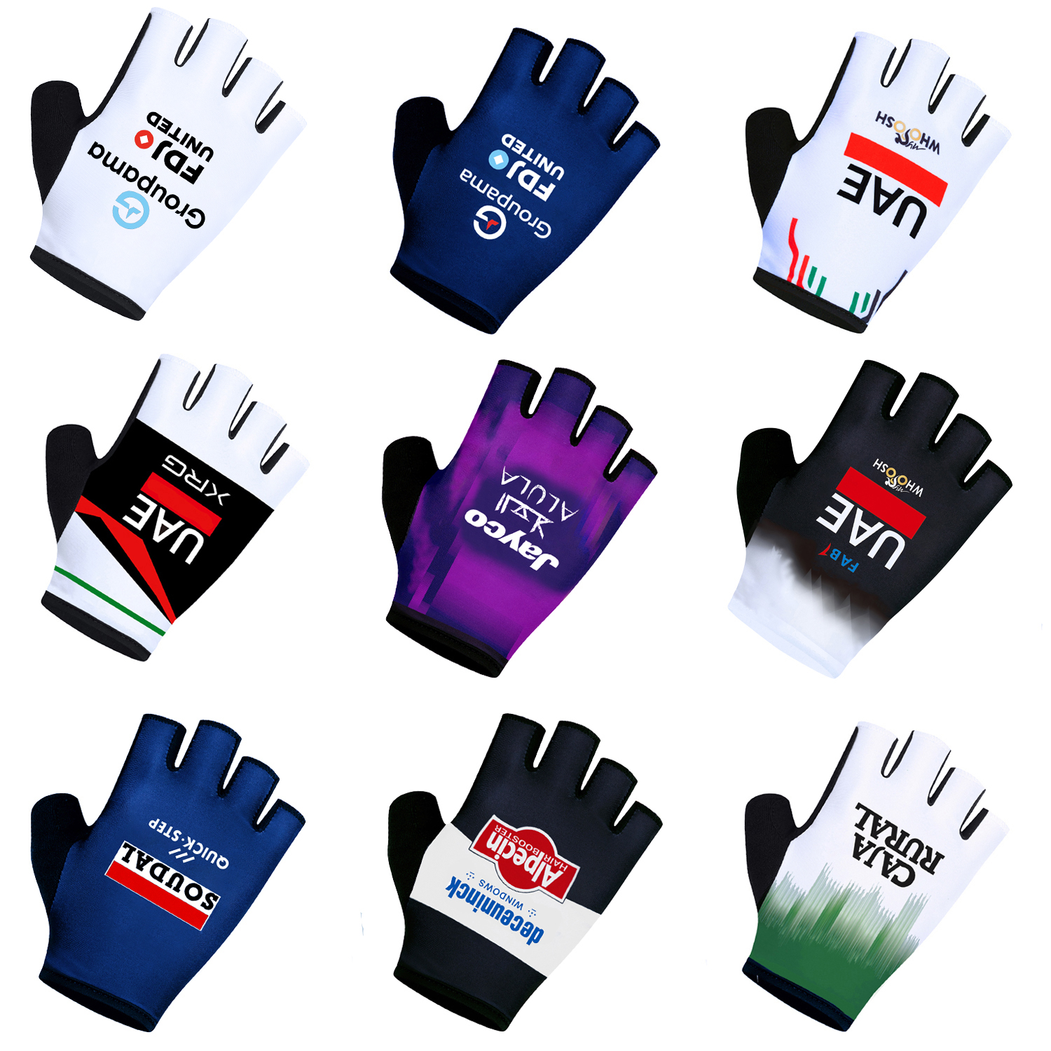 2026 UAE Team Cycling Gloves F - огляд і ціна Workout Glove Gym