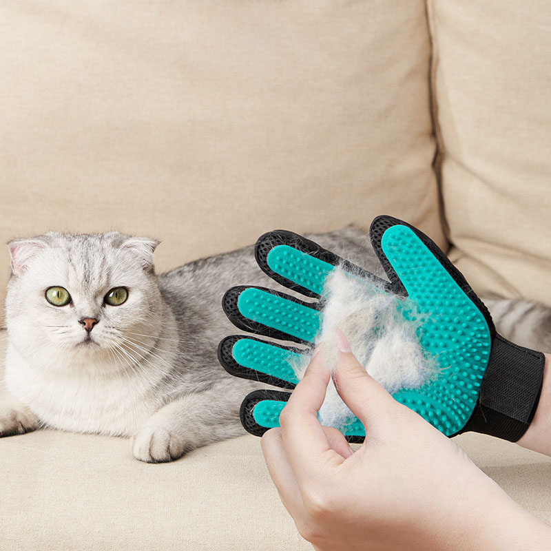 Pet Grooming Glove, Gentle Hai - огляд і ціна Rubber Glove Cleaning