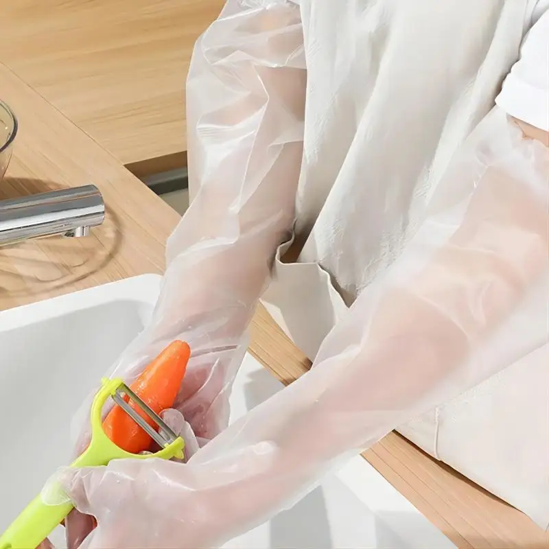 30PCS Disposable Arm Guard Glo - огляд і ціна Rubber Glove Cleaning