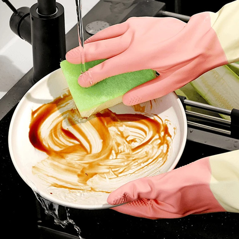 Thickened Kitchen Gloves, Dish - огляд і ціна Dish Glove Rubber