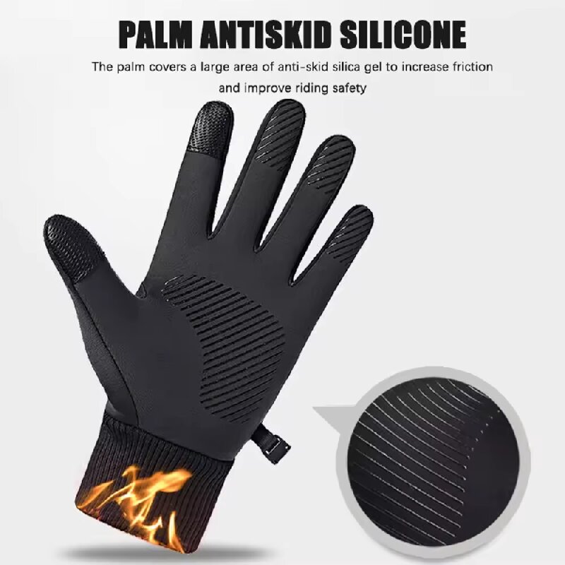Black Winter Warm Full Fingers - огляд і ціна Ski Glove Waterproof