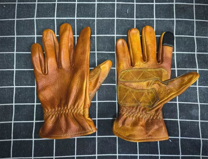 Handmade Genuine Leather Retro - огляд і ціна Motorcycle Glove Knuckle