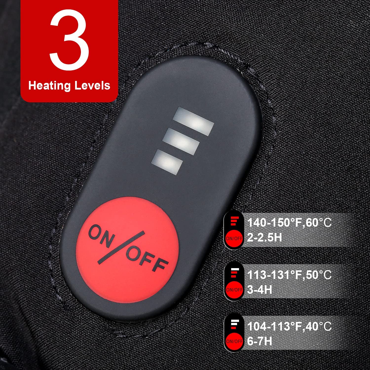 SNOW DEER Winter Heated Gloves - огляд і ціна Heat Resistant Glove