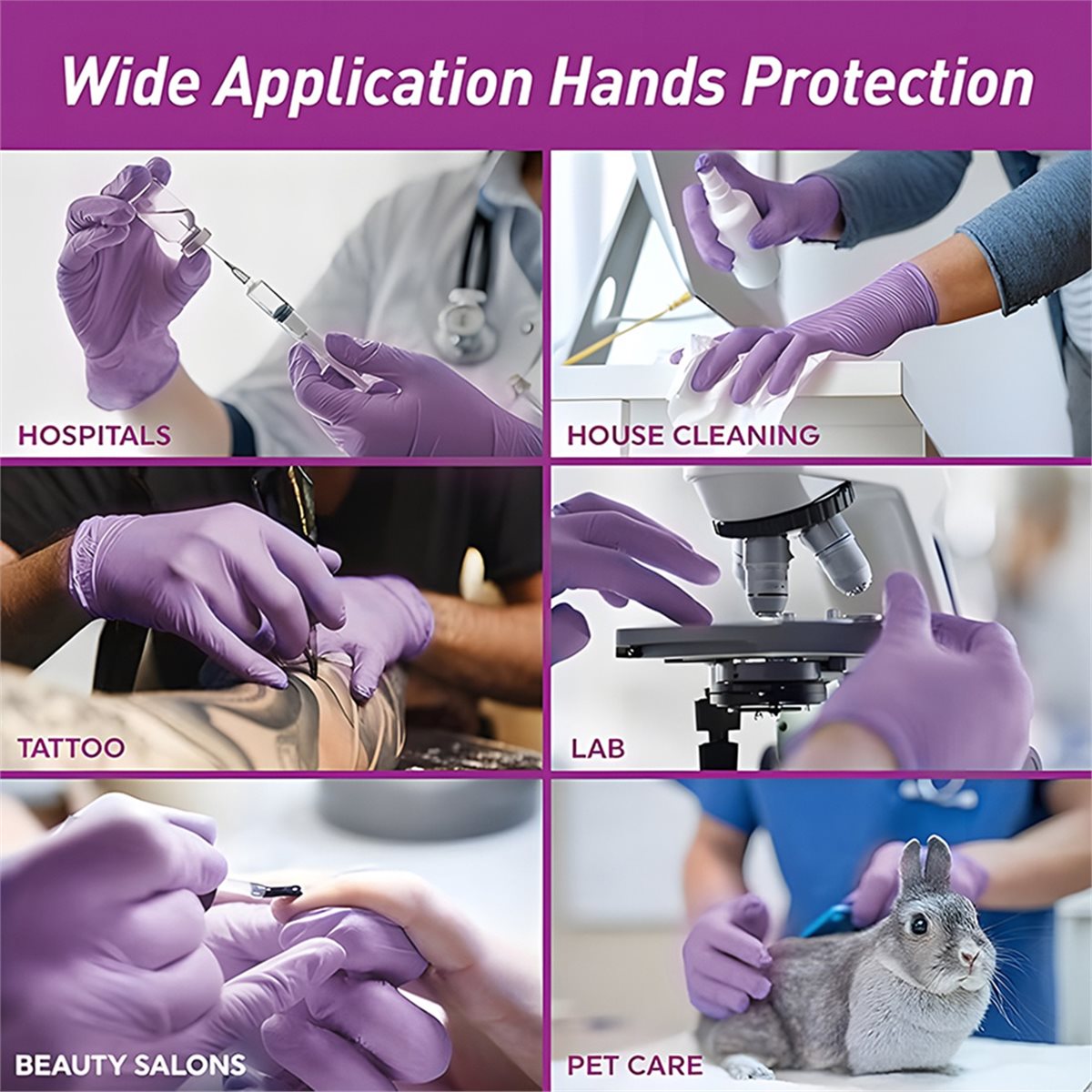2026 New Tool 100pcs Nitrile E - огляд і ціна Exam Glove Nitrile