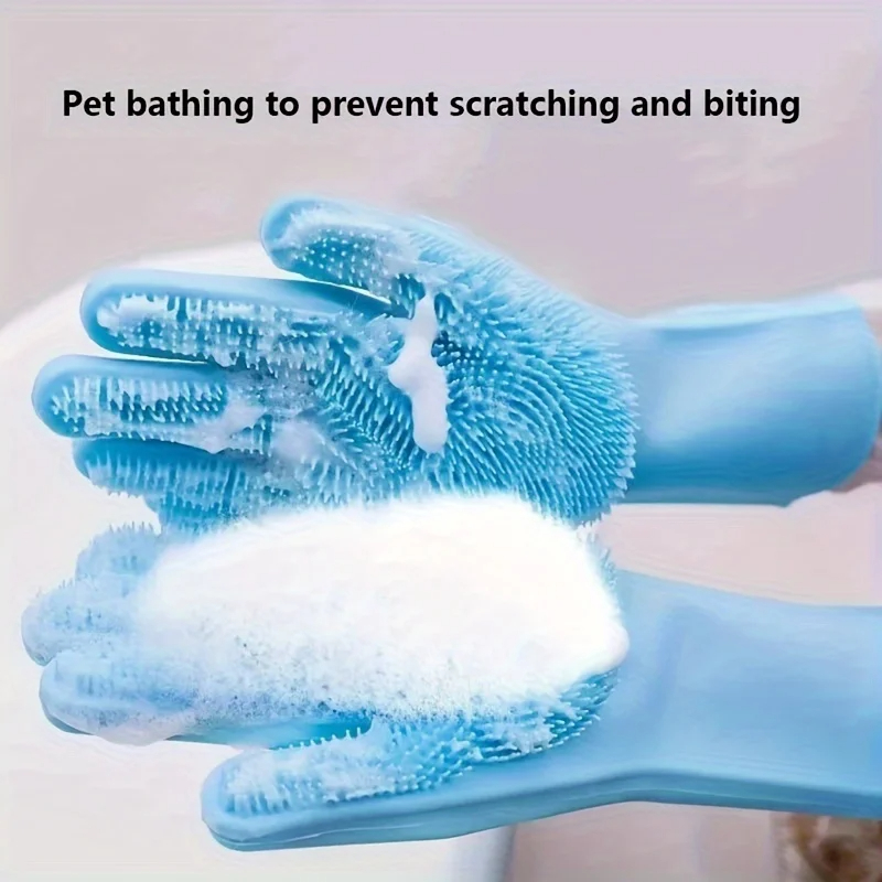 Multifunctional Silicone Pet G - огляд і ціна Rubber Glove Cleaning