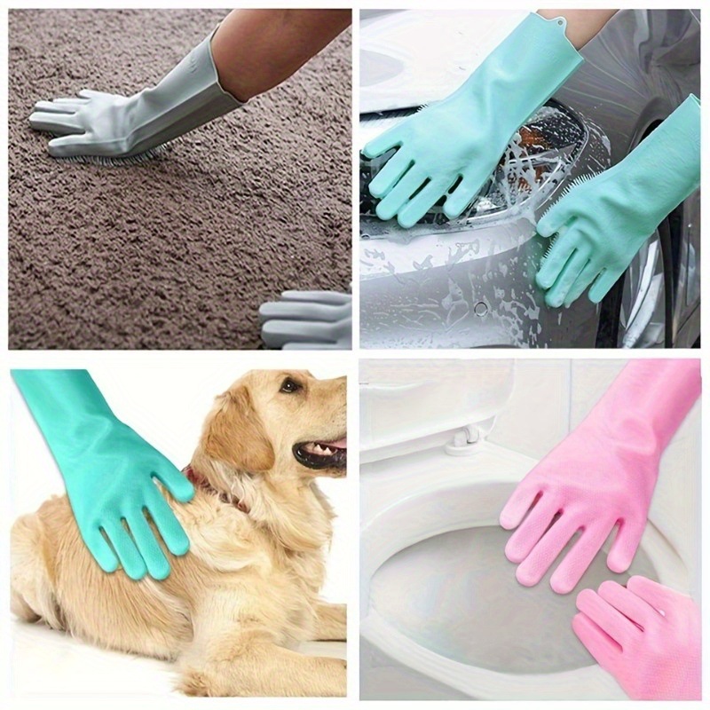 Multifunctional Silicone Pet G - огляд і ціна Rubber Glove Cleaning