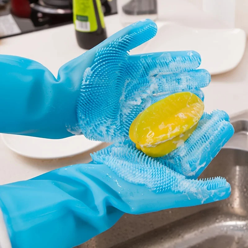 Multifunctional Silicone Pet G - огляд і ціна Rubber Glove Cleaning