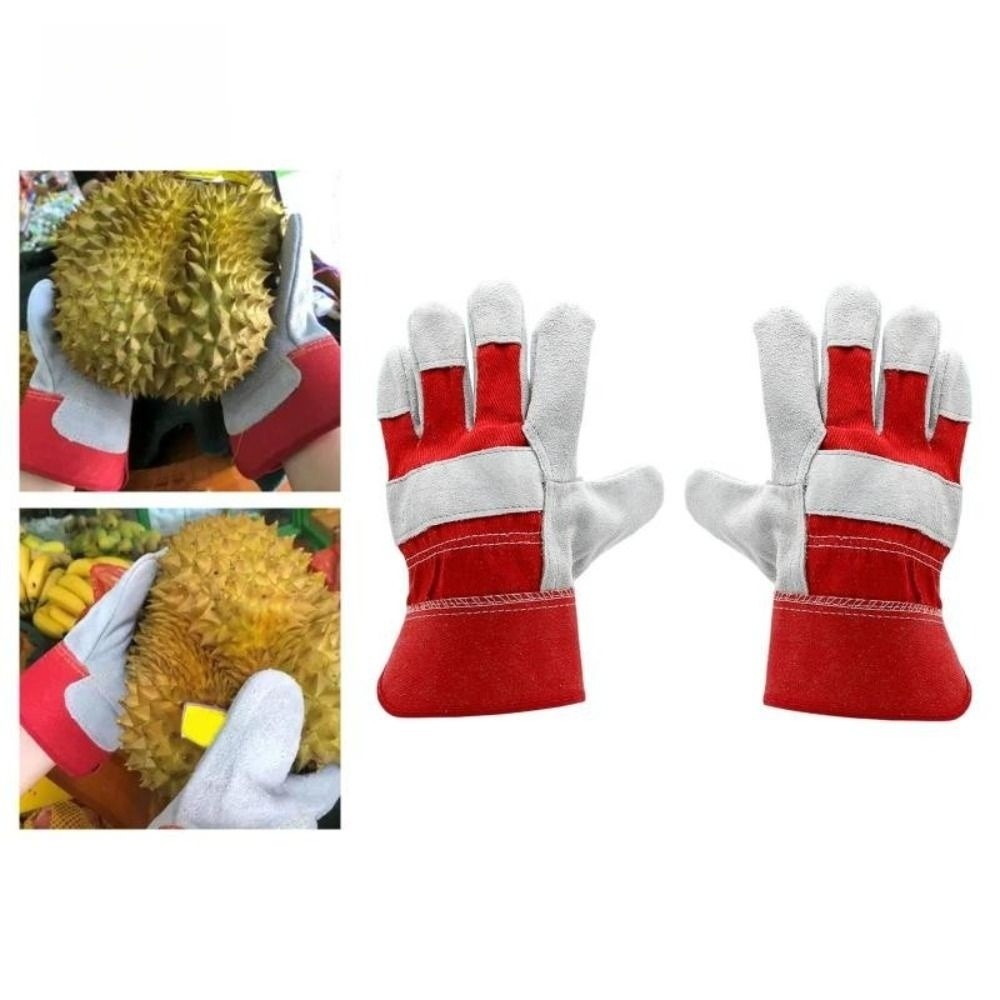 Cowhide Leather Gardening Glov - огляд і ціна Cut Resistant Glove