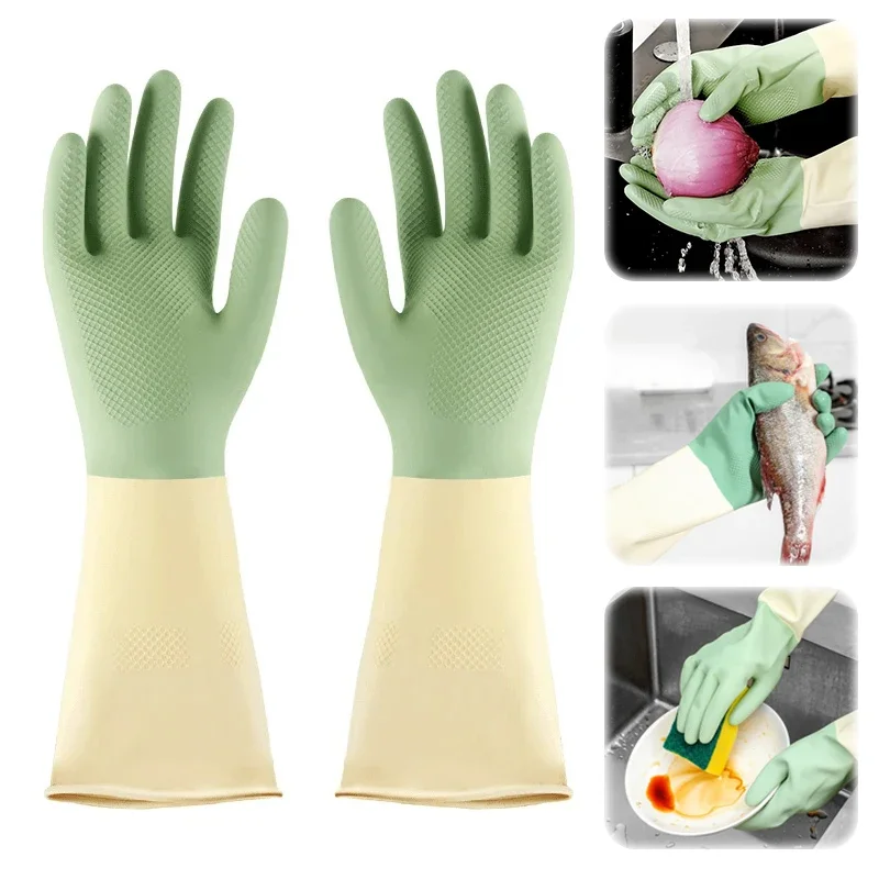 Thickened Kitchen Gloves, Dish - огляд і ціна Dish Glove Rubber