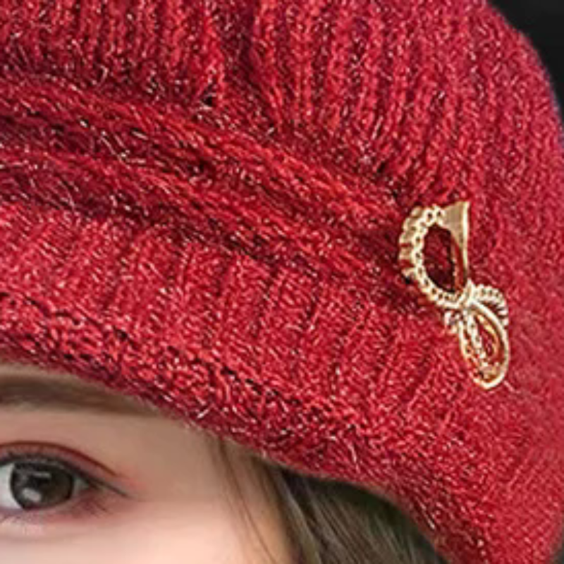 Winter Warm Hat Knitted Hat Ca - огляд і ціна Wool Glove Lined
