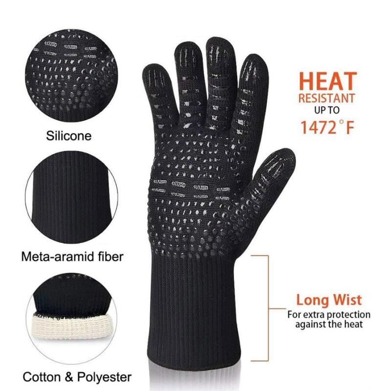 Explosive High Temperature Glo - огляд і ціна Oven Mitt Silicone