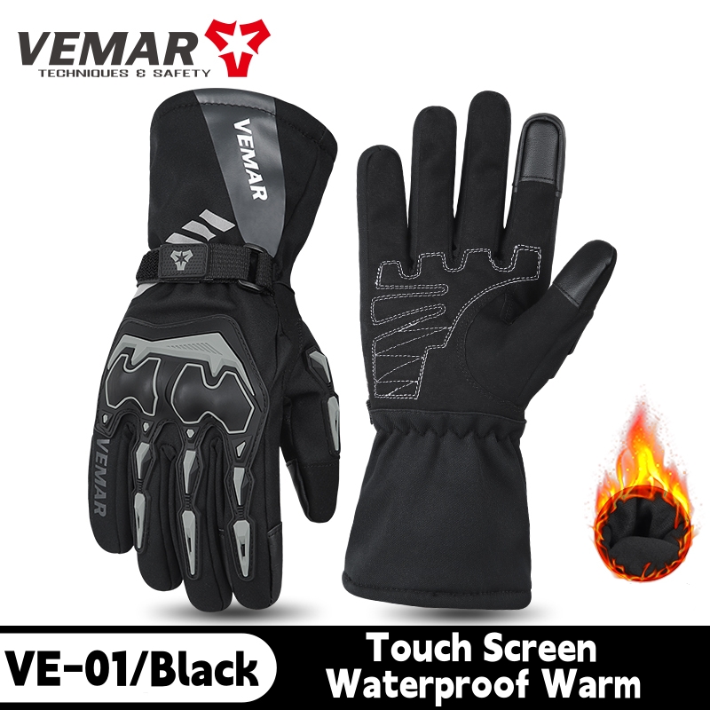 VE-01 Waterproof Winter Motorc - огляд і ціна Winter Glove Insulated