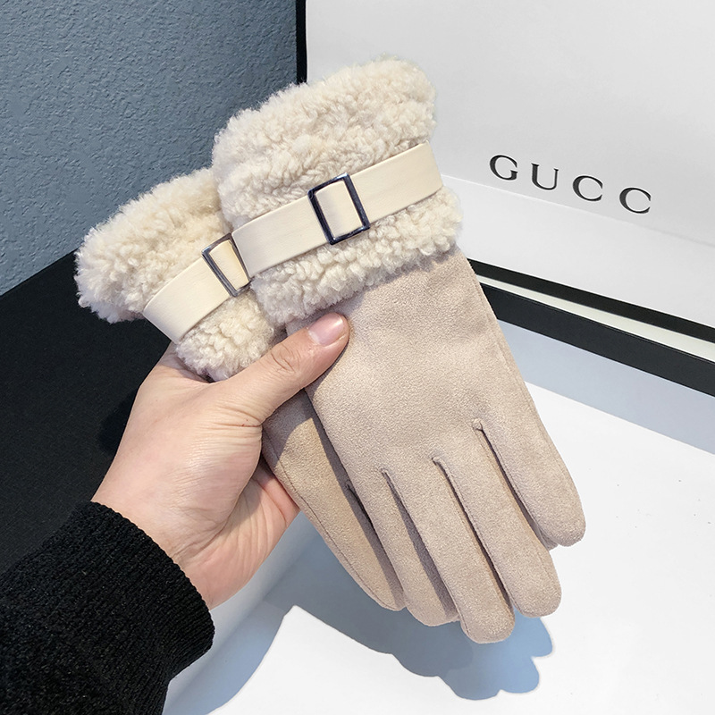 Women's Winter Gloves Thickene - огляд і ціна Wool Glove Lined