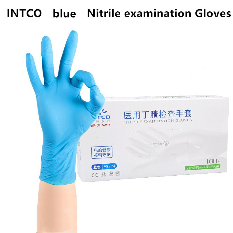 100% Nitrile Gloves Black 100p - огляд і ціна Exam Glove Nitrile