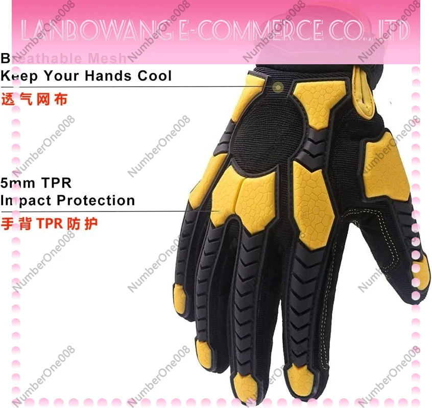 Level 6 Cut Resistant Gloves,  - огляд і ціна Work Glove Impact