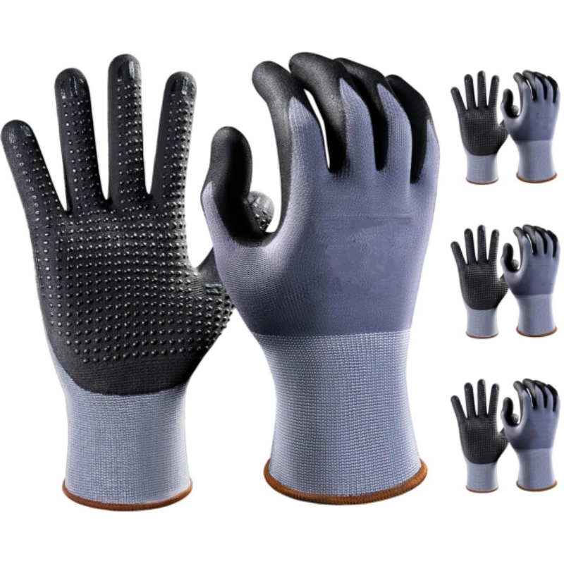 Micro-Foam Safety Work Gloves  - огляд і ціна Nitrile Mechanic Glove