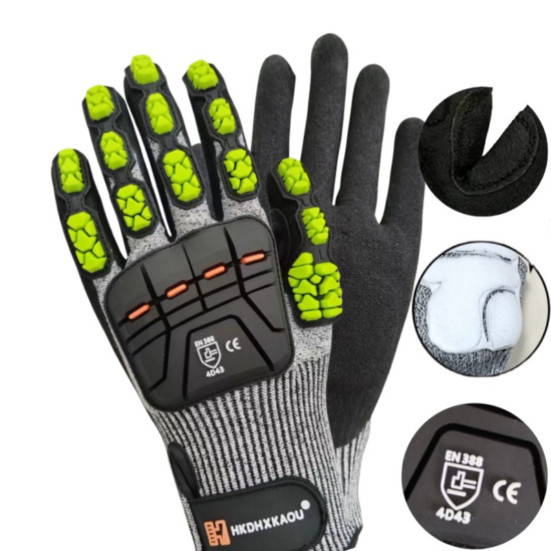 New TPR Mechanical Anti-Impact - огляд і ціна Work Glove Impact