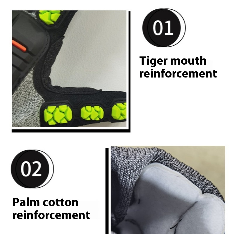 New TPR Mechanical Anti-Impact - огляд і ціна Work Glove Impact