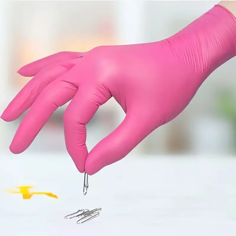 Fuchsia Nitrile Disposable Glo - огляд і ціна Latex Disposable Glove