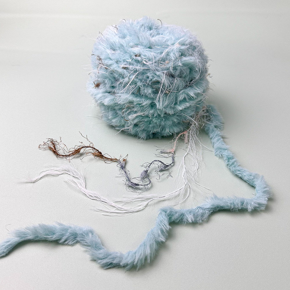 100g Hand Mixed Line Fur Line  - огляд і ціна Wool Glove Lined