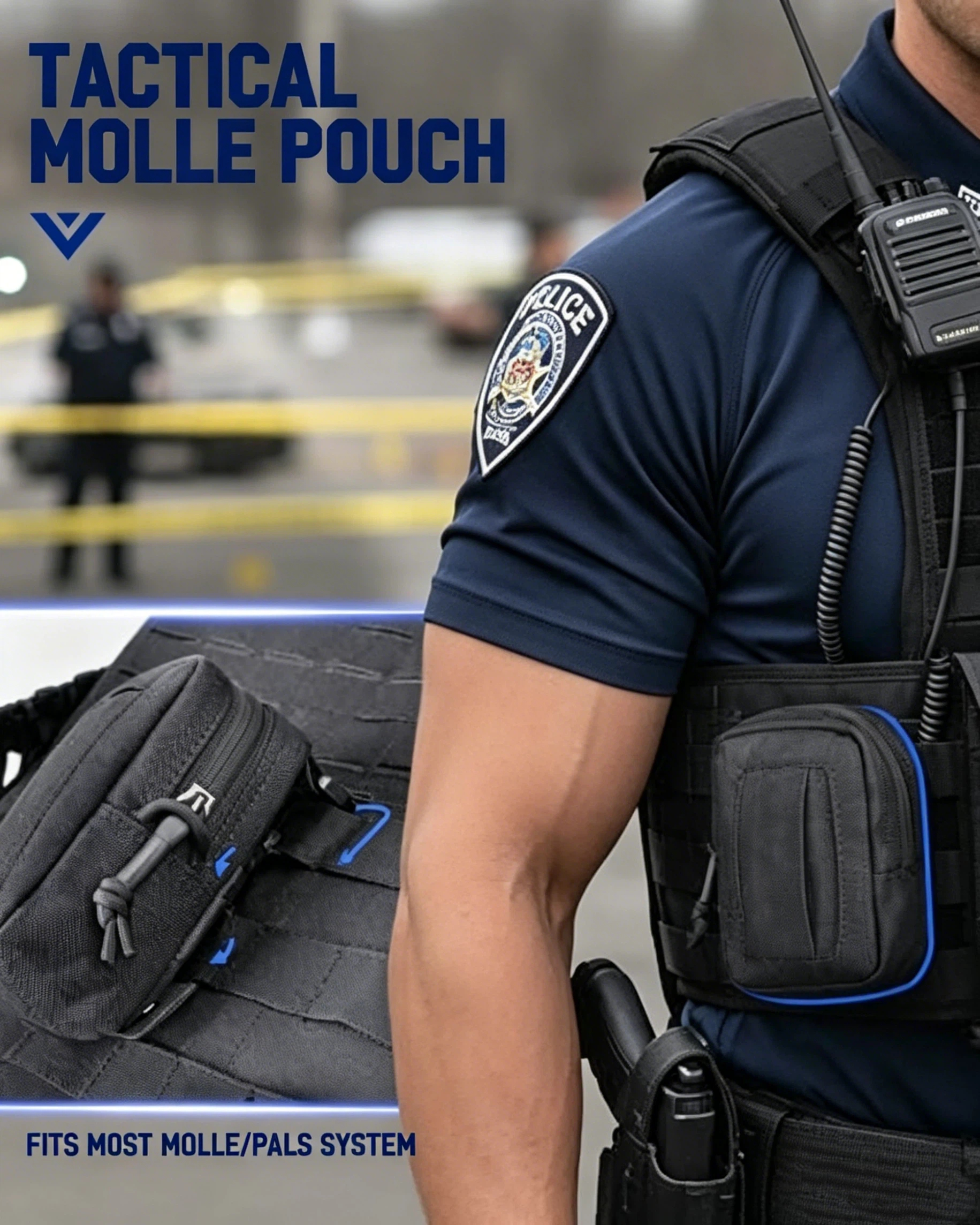 Disposable Glove Pouch MOLLE N - огляд і ціна Latex Disposable Glove