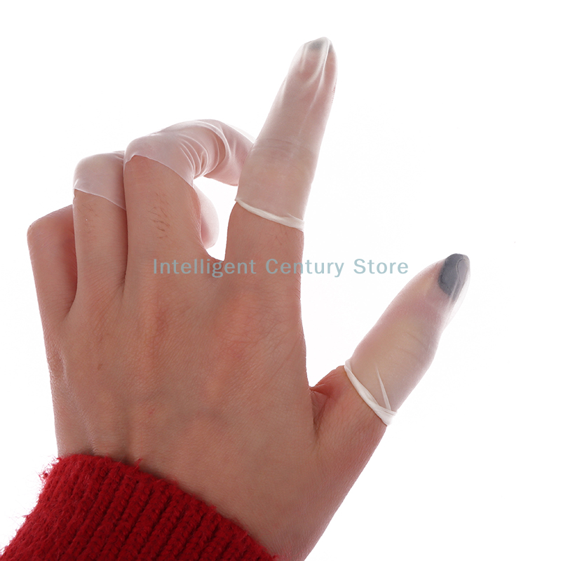 100 Pcs Rubber Non-slip Anti-s - огляд і ціна Latex Disposable Glove