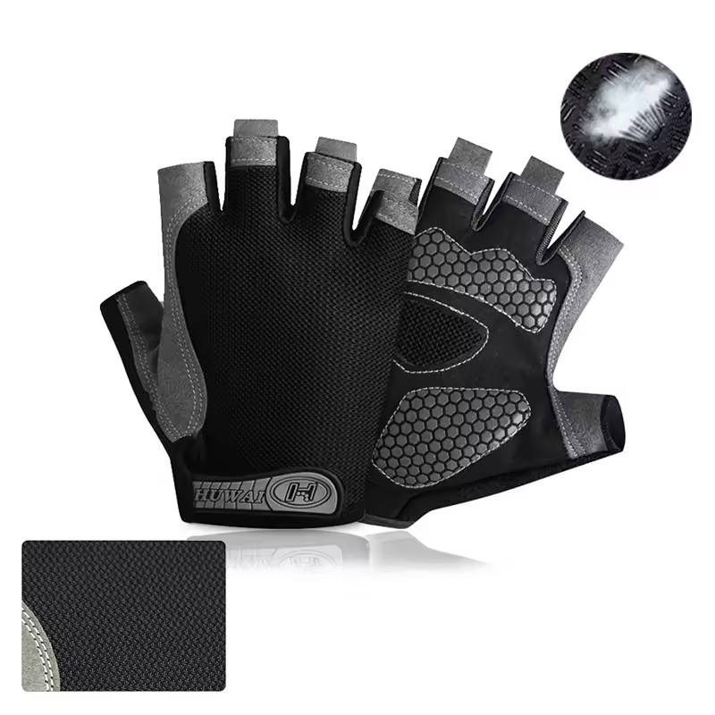 Breathable Anti-Slip Half Fing - огляд і ціна Workout Glove Gym